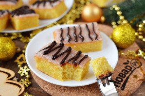 Апельсиновое пирожное "По следу тигра"