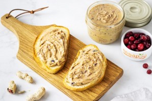 Арахисовая паста с клюквой Арахисовая паста с клюквой
