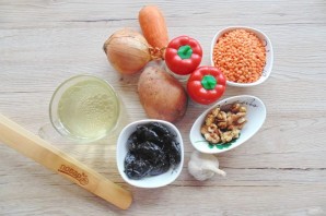 Армянский суп с чечевицей