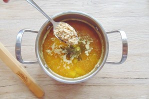 Армянский суп с чечевицей