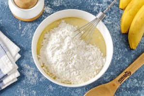 Банановые маффины на кефире