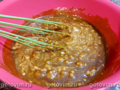 Бисквитное пирожное из тыквы с сырным кремом