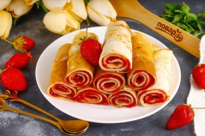 Блины с мармеладом