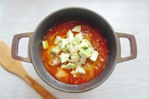 Чахохбили из курицы с кабачками