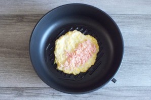 Чебуреки из кабачков с ветчиной и сыром