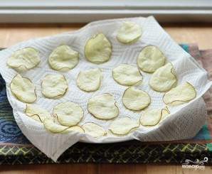 Домашние чипсы в микроволновке Домашние чипсы в микроволновке