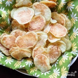 Домашние чипсы в микроволновке Домашние чипсы в микроволновке