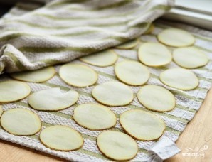 Домашние чипсы в микроволновке Домашние чипсы в микроволновке