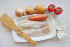 Филе судака с картофелем в мультиварке