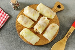 Голубцы из свежей капусты для заморозки