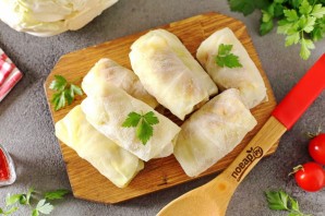 Голубцы из свежей капусты для заморозки