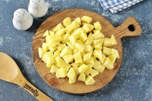 Гороховый суп с нутом и копченостями Гороховый суп с нутом и копченостями