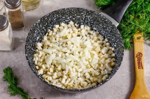 Говяжьи щечки с ризотто из сельдерея