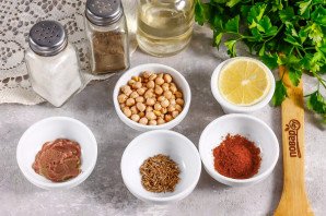 Хумус с петрушкой