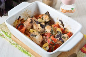 Индейка с базиликом