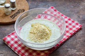 Кабачковые оладьи с нутовой мукой Кабачковые оладьи с нутовой мукой