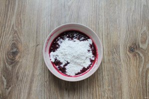 Конвертики с джемом из черной смородины