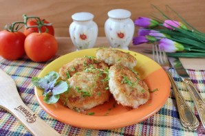 Котлеты из фарша с кабачком и сыром