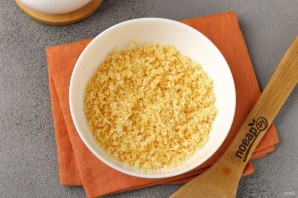 Кукурузная каша с тыквой в духовке