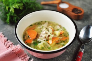 Куриный суп с фенхелем Куриный суп с фенхелем