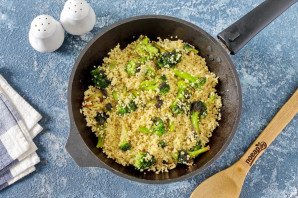 Кускус с брокколи