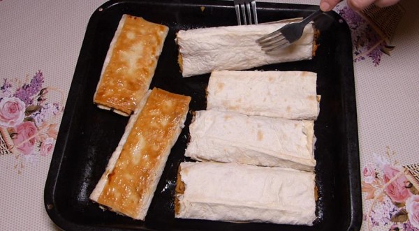 Лаваш с айвой, пошаговый рецепт с фото