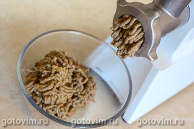 «Метропольки» - куриные котлеты с печеночным паштетом 