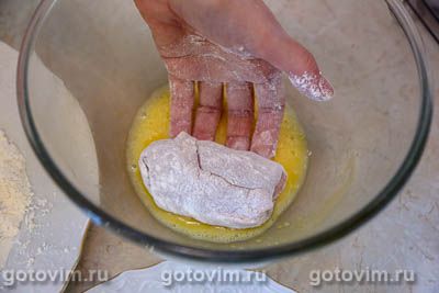 «Метропольки» - куриные котлеты с печеночным паштетом 