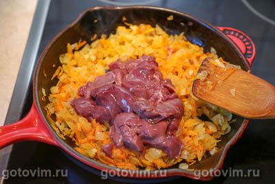 «Метропольки» - куриные котлеты с печеночным паштетом 