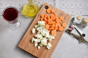 Мясо в вине