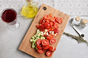 Мясо в вине