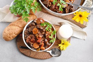 Мясо в вине