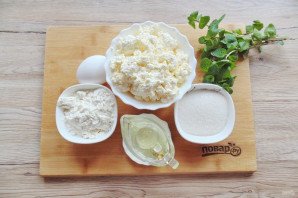 Мятные сырники