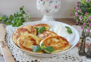 Мятные сырники