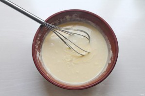 Оладьи с красной смородиной