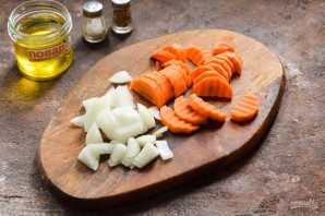 Овощное рагу с курицей и брокколи Овощное рагу с курицей и брокколи