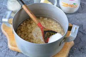 Овсяная каша с дыней