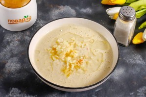 Панкейки на кефире с яблоками