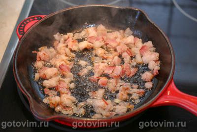 Паштет из фасоли с жареным беконом Паштет из фасоли с жареным беконом