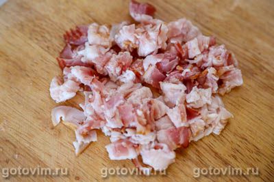 Паштет из фасоли с жареным беконом Паштет из фасоли с жареным беконом