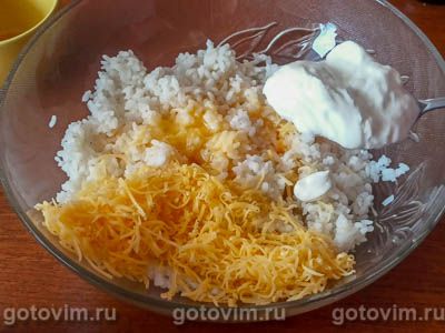 Пастуший пирог с мясным фаршем и рисом