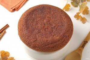 Пирог с тыквой и яблоками в мультиварке