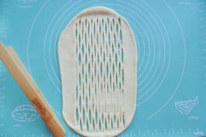 Пирог с вишней и абрикосами