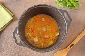 Плов с сельдереем