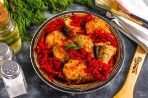 Рыба в свекольном маринаде