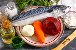 Рыба в свекольном маринаде