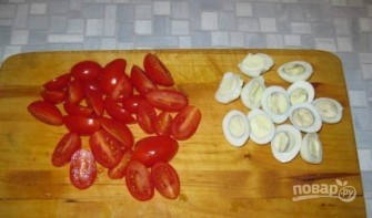 Салат "Цезарь" с креветками Салат "Цезарь" с креветками