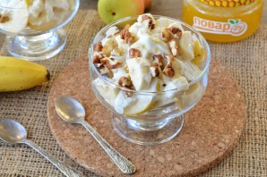 Салат из груши и банана