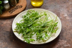 Салат из курицы с рукколой и апельсинами Салат из курицы с рукколой и апельсинами