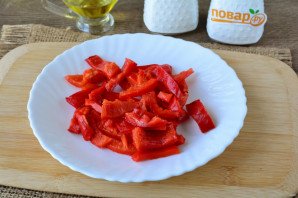 Салат из свеклы с болгарским перцем